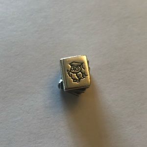 Pandora book stack charm